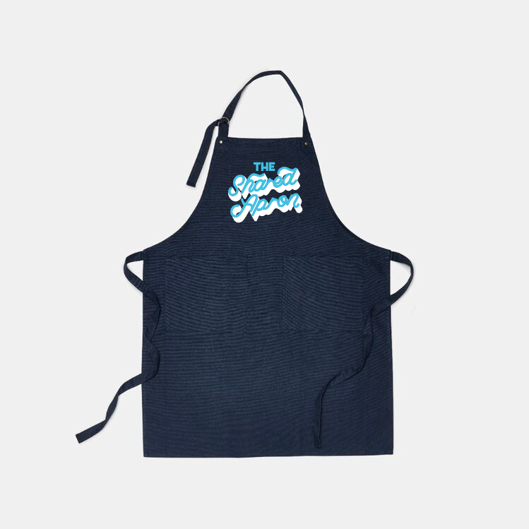 The Shared Apron - Navy Apron